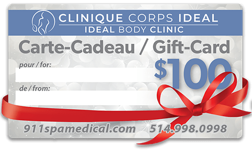$100 CAD Gift Card for Ideal Body Clinic Montreal