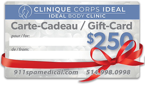 $250 CAD Gift Card for Ideal Body Clinic Montreal